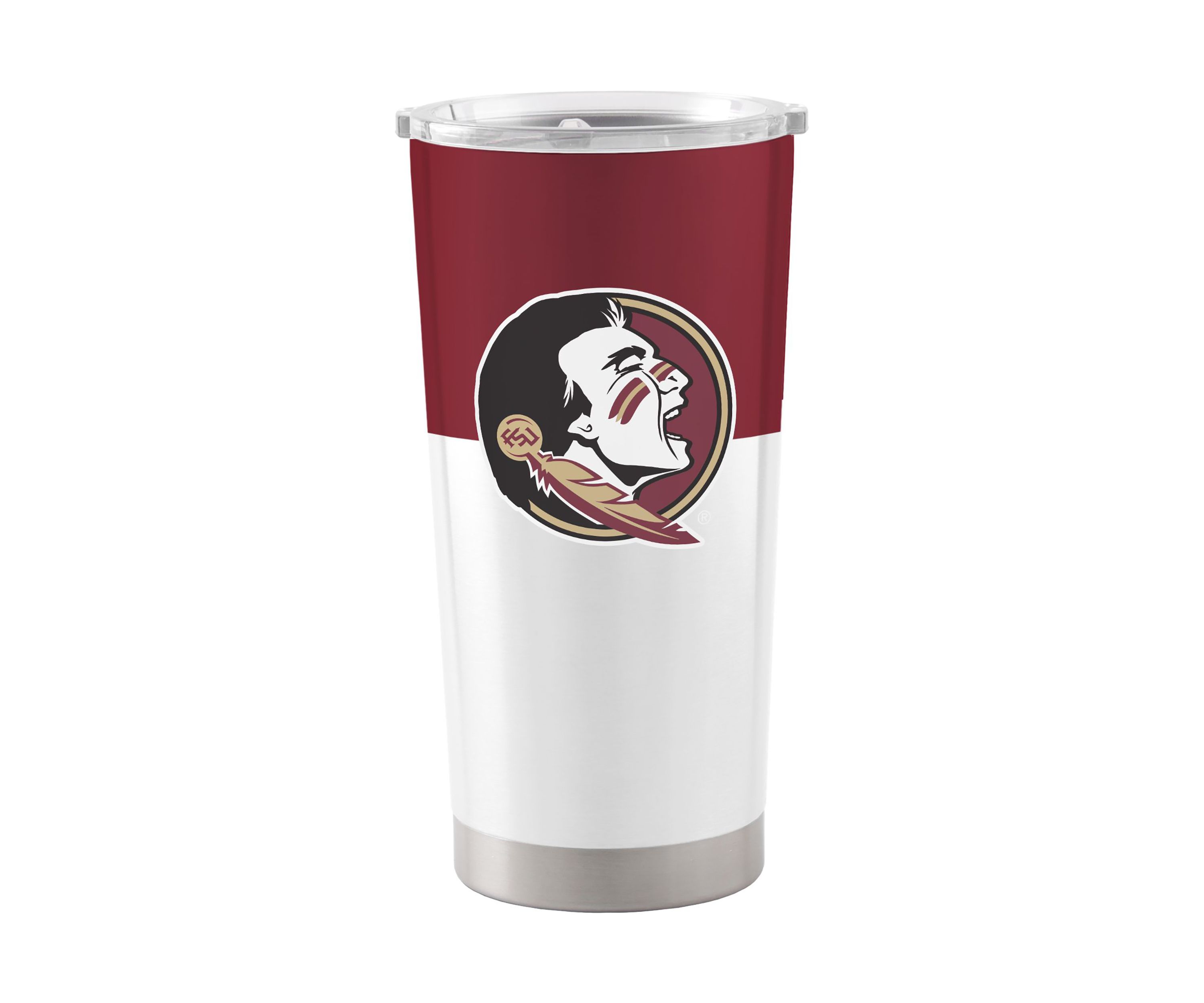 NCAA Florida State Seminoles 20oz. Colorblock Stainless Tumbler