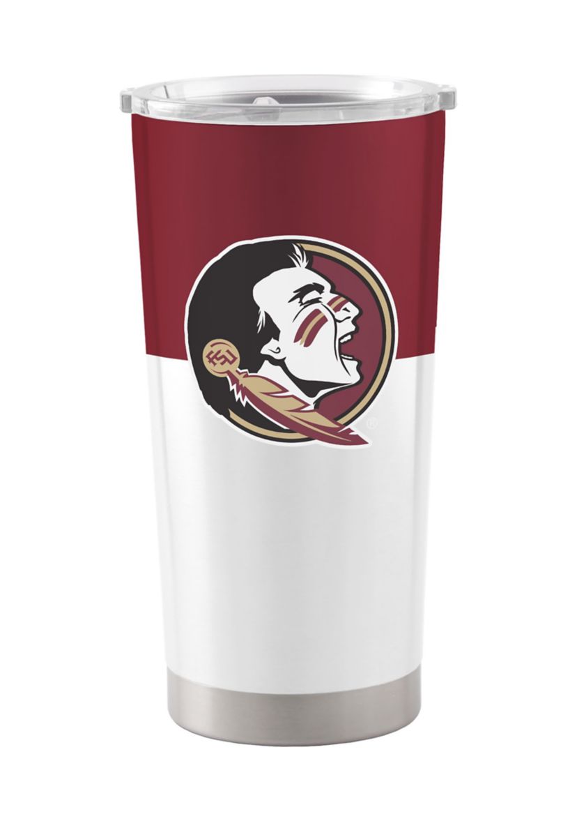 NCAA Florida State Seminoles 20oz. Colorblock Stainless Tumbler