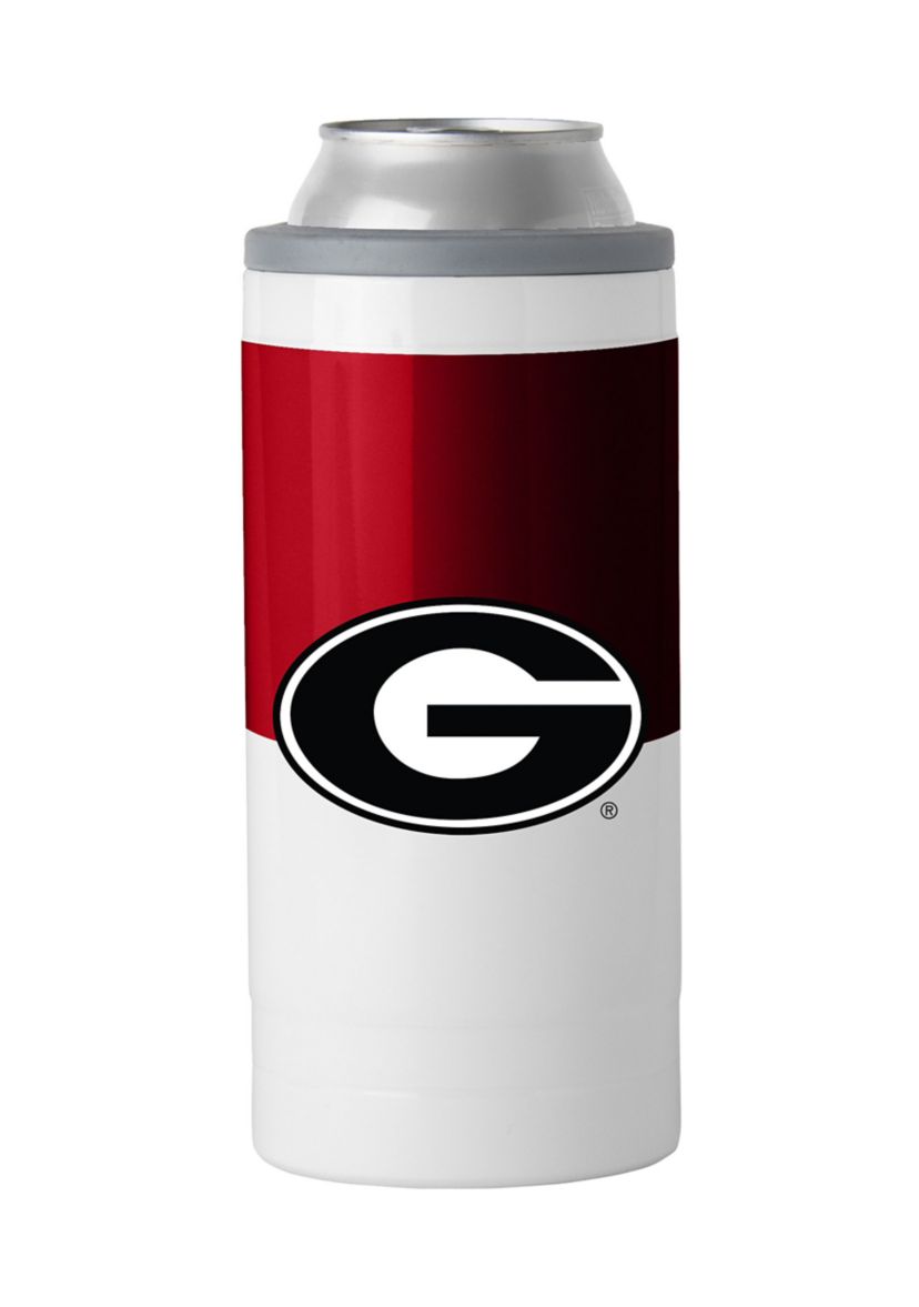Georgia Bulldogs NCAA Georgia 12oz Colorblock Slim Can Coolie