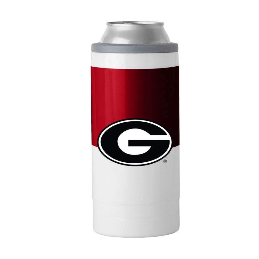 Georgia Bulldogs NCAA Georgia 12oz Colorblock Slim Can Coolie