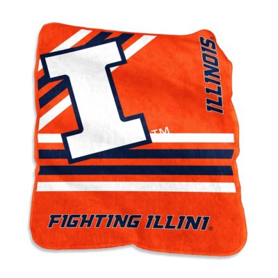 Illinois Fighting Illini NCAA Illinois Raschel Throw
