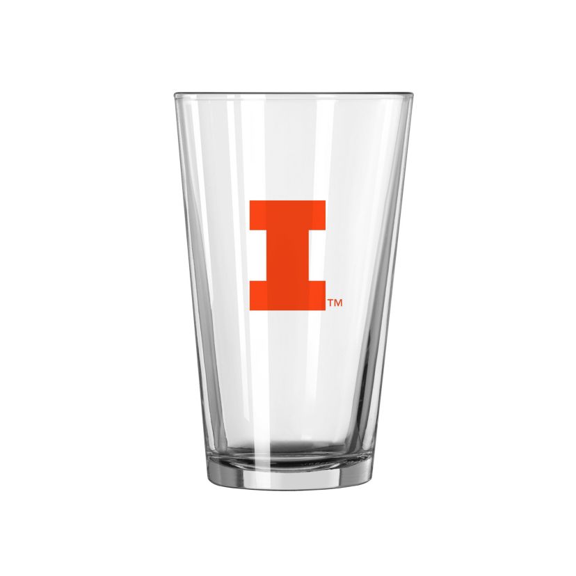 Illinois Fighting Illini NCAA Illinois 16oz Gameday Pint Glass