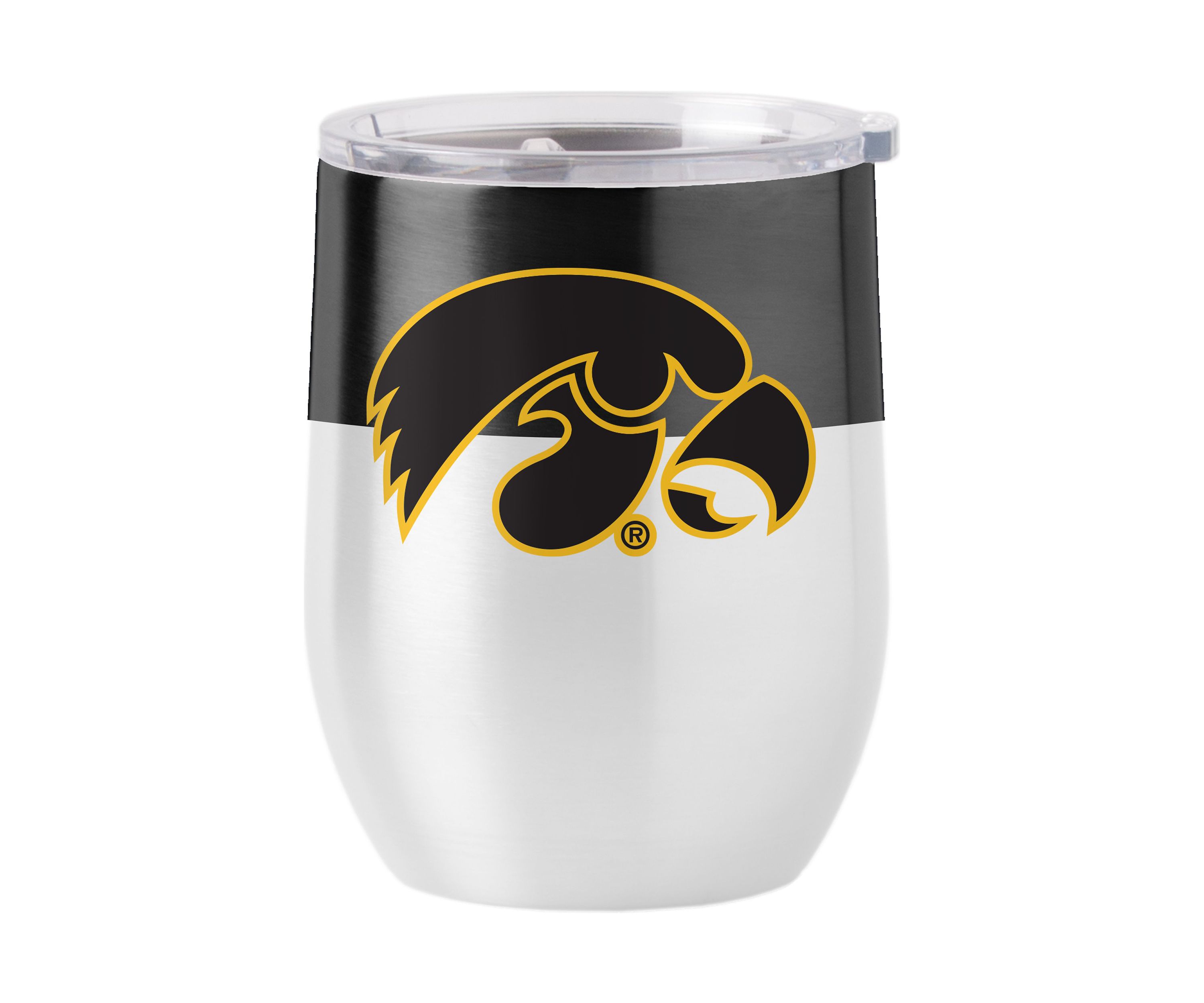 Iowa Hawkeyes NCAA Iowa 16oz Colorblock Stainless Curved Beverage