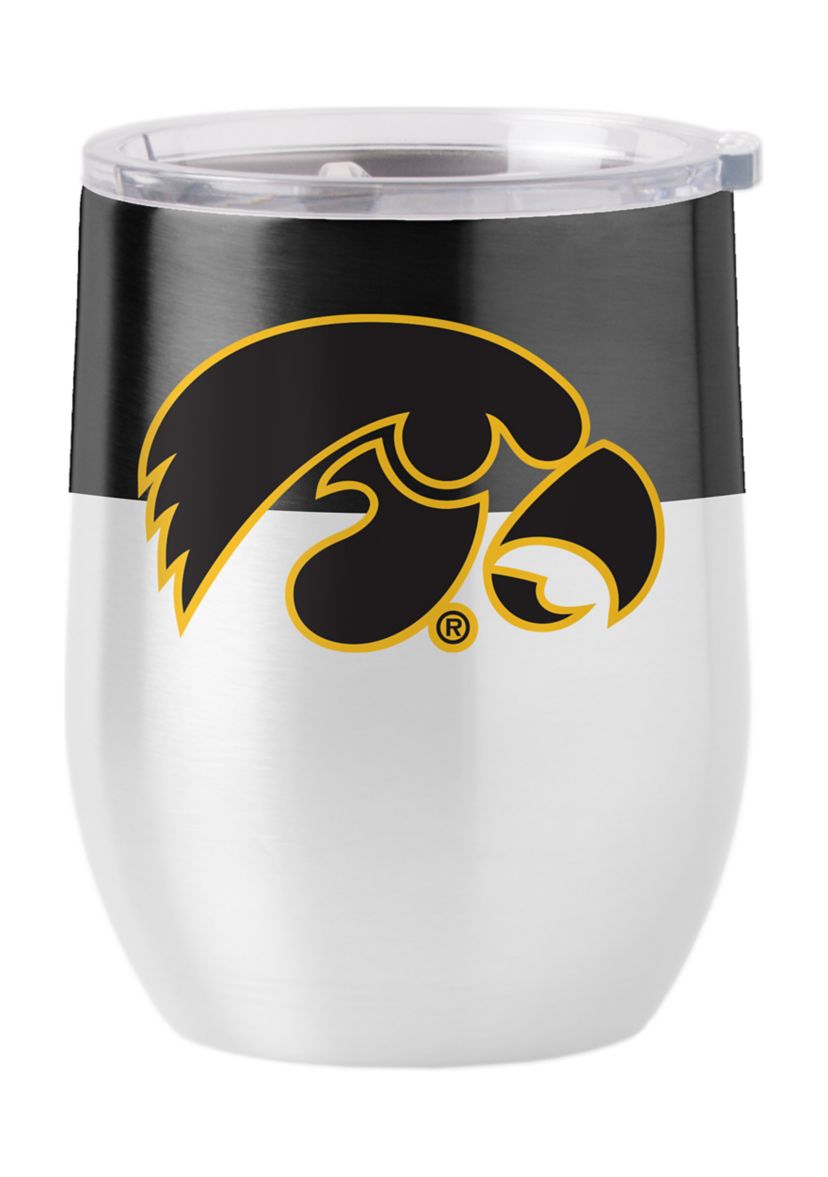 Iowa Hawkeyes NCAA Iowa 16oz Colorblock Stainless Curved Beverage