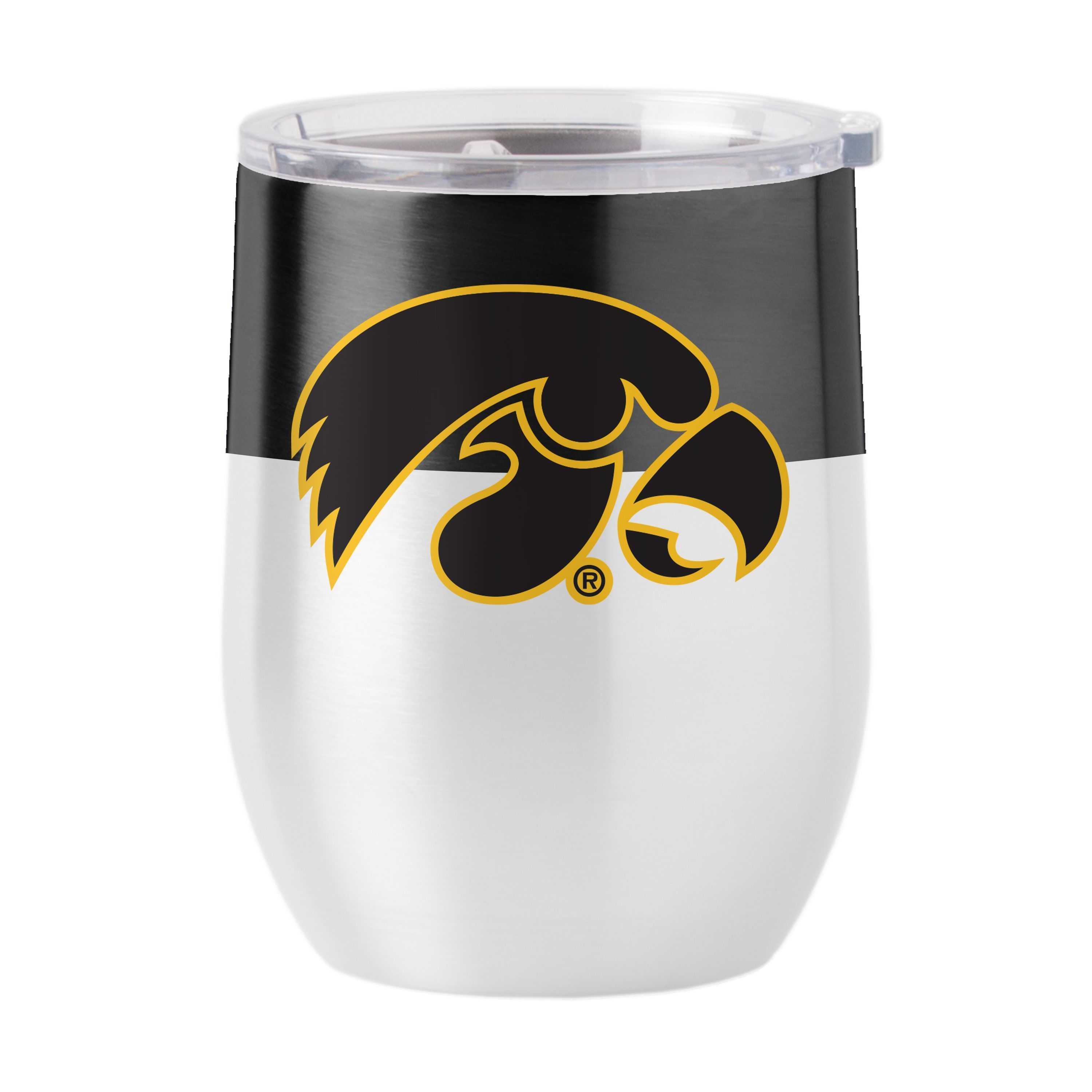 Iowa Hawkeyes NCAA Iowa 16oz Colorblock Stainless Curved Beverage