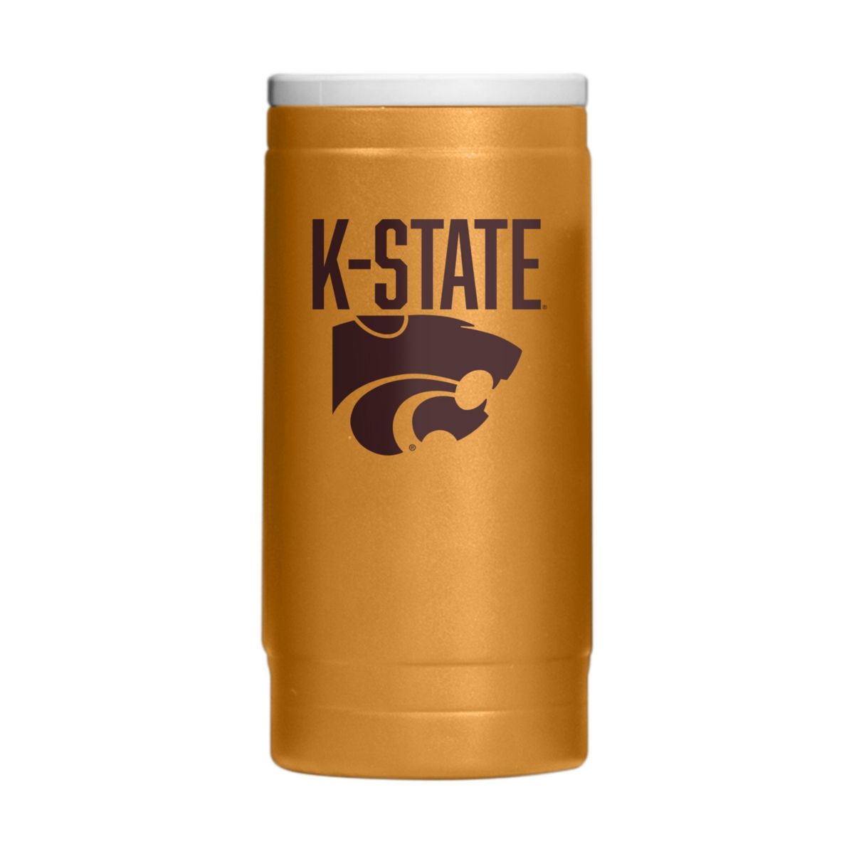 Kansas State Wildcats NCAA Kansas State 12oz Huddle Powdercoat SlimCan Coolie