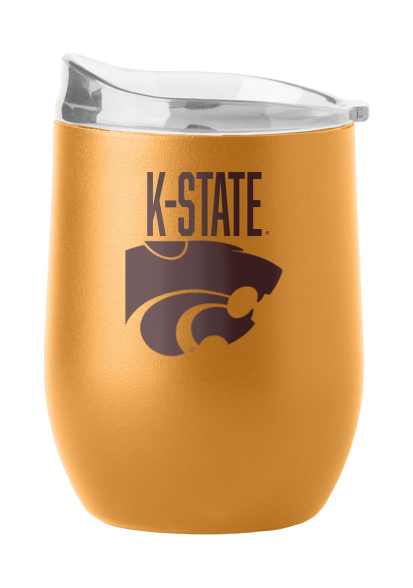 Kansas State Wildcats NCAA Kansas State 16oz Huddle Powder Coat Curved Bev