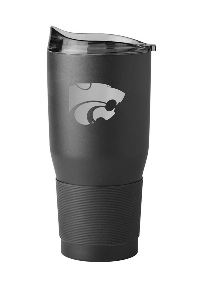 Kansas State Wildcats NCAA Kansas State 30oz Etch Powder Coat Tumbler