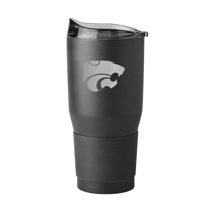 Kansas State Wildcats NCAA Kansas State 30oz Etch Powder Coat Tumbler