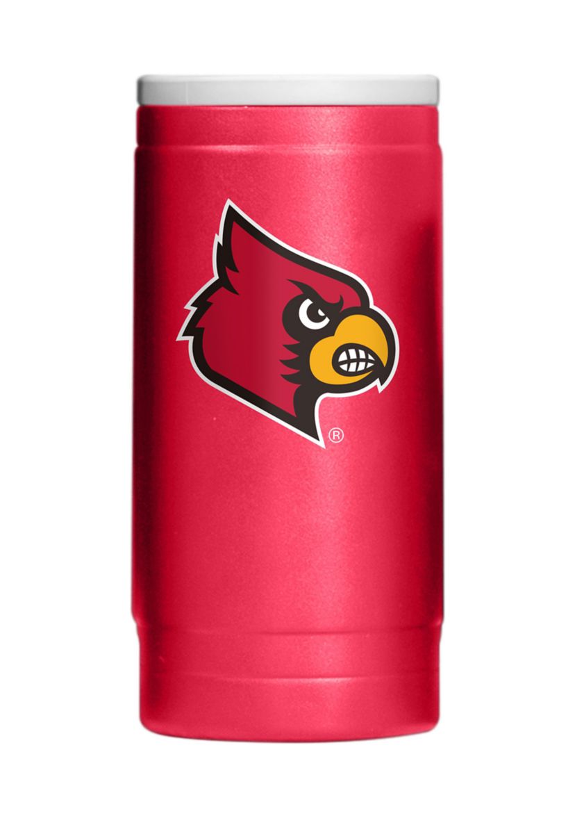 Louisville Cardinals NCAA Louisville Flipside Powder Coat Slim Can Coolie