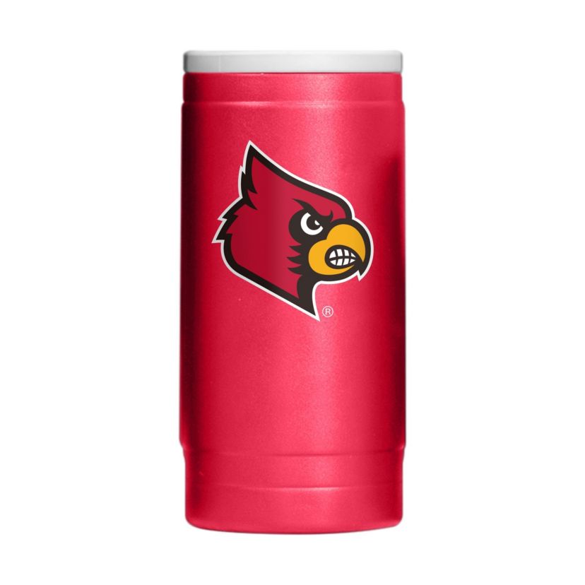 Louisville Cardinals NCAA Louisville Flipside Powder Coat Slim Can Coolie