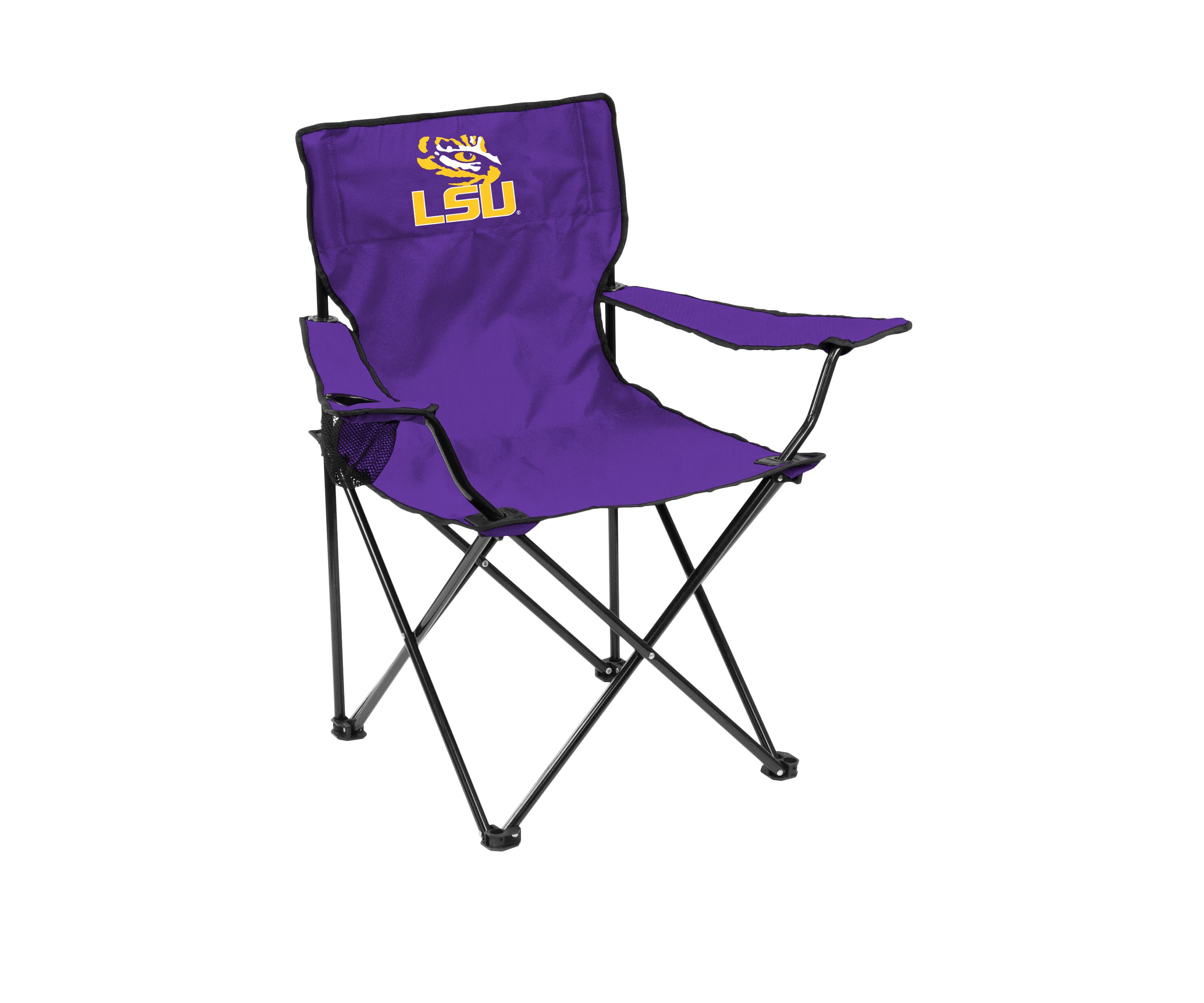 NCAA LSU Tigers 20.5 Inch x 32 Inch x 32 Inch Quad Chair 
