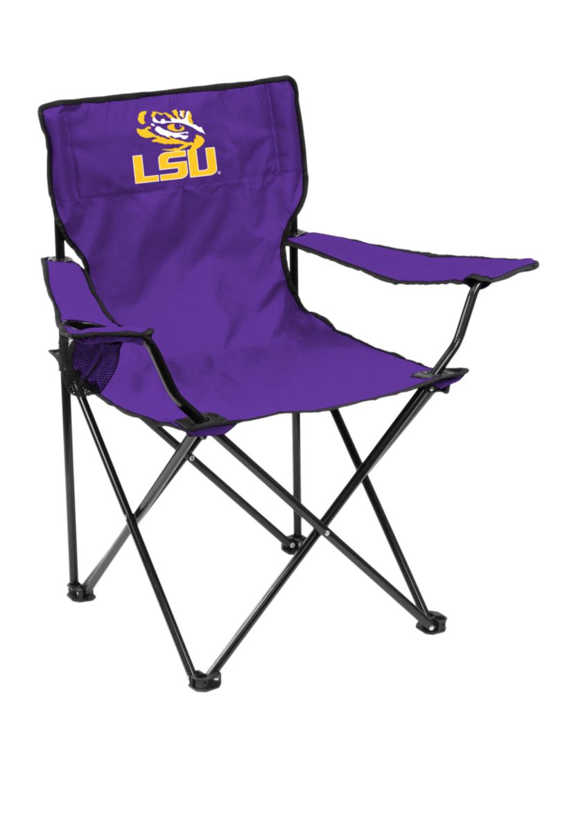 NCAA LSU Tigers 20.5 Inch x 32 Inch x 32 Inch Quad Chair 
