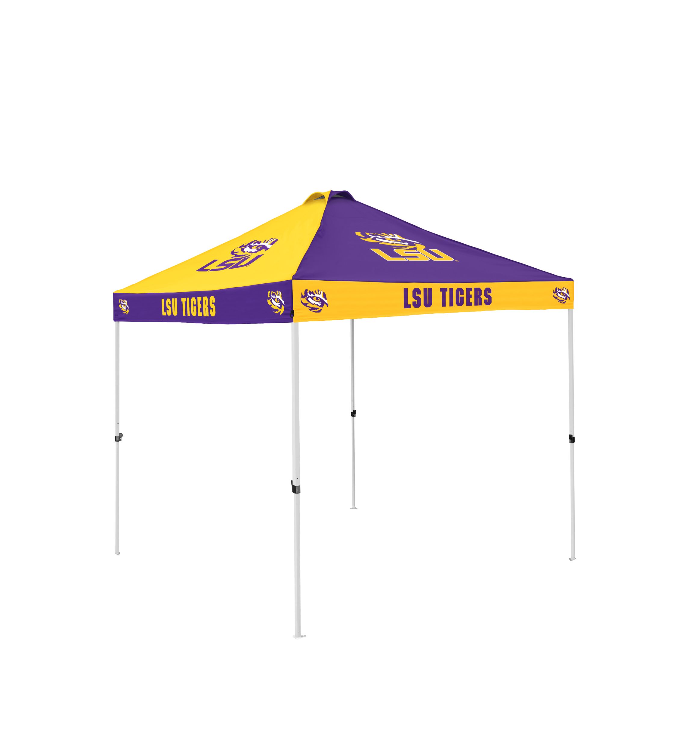 NCAA LSU Tigers 9 ft x 9 ft Checkerboard Tent