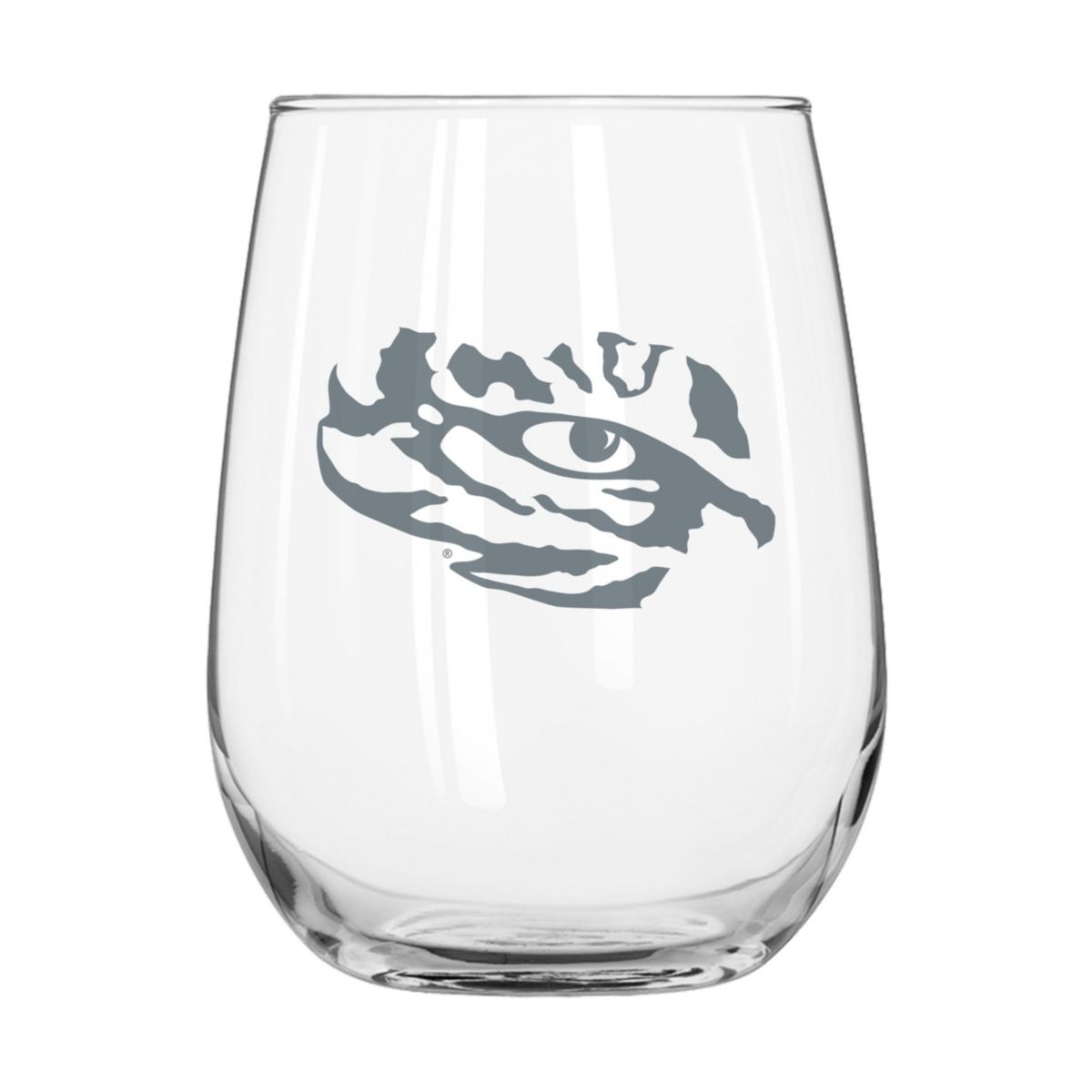 LSU Tigers NCAA LSU 16oz Frost Curved Beverage Glass