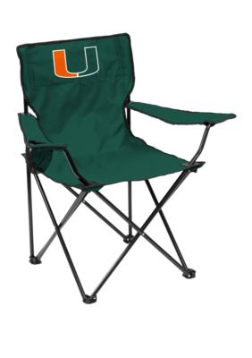 NCAA Miami Hurricanes 20.5 Inch x 32 Inch x 32 Inch Quad Chair