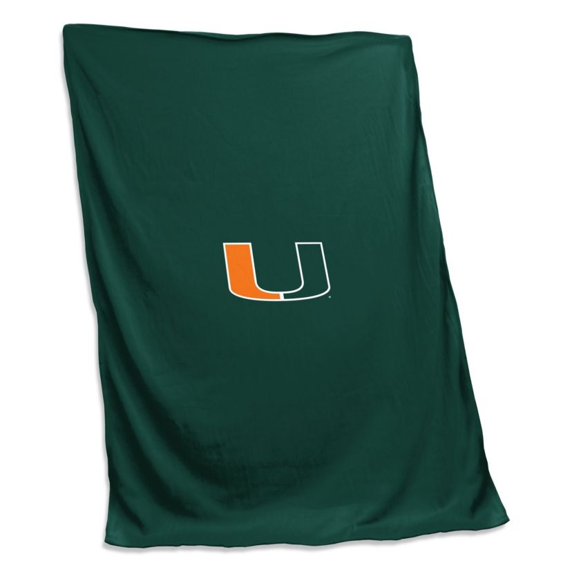 Miami (FL) Hurricanes NCAA Miami Sweatshirt Blanket