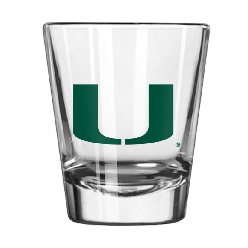 Miami (FL) Hurricanes NCAA Miami 2oz Gameday Shot Glass