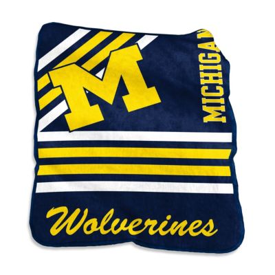 Michigan Wolverines NCAA Michigan Raschel Throw