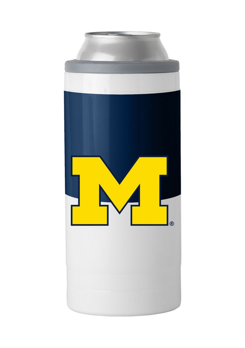 Michigan Wolverines NCAA Michigan Colorblock 12oz Slim Can Coolie