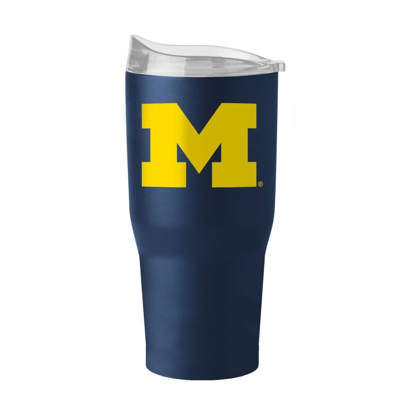 NCAA Michigan Wolverines 30oz. Flipside Powder Coat Tumbler