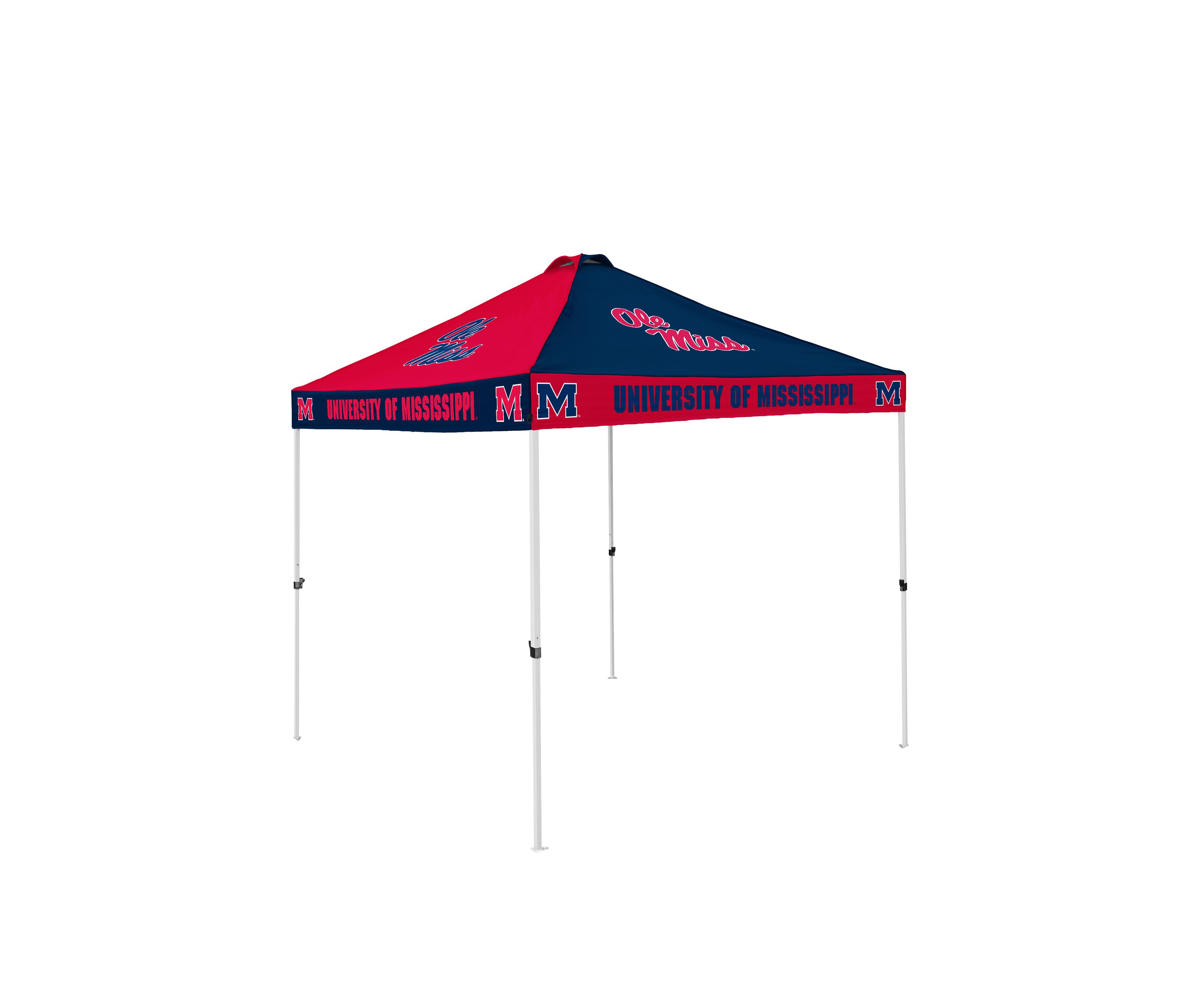 NCAA Ole Miss Rebels 9 ft x 9 ft Checkerboard Tent