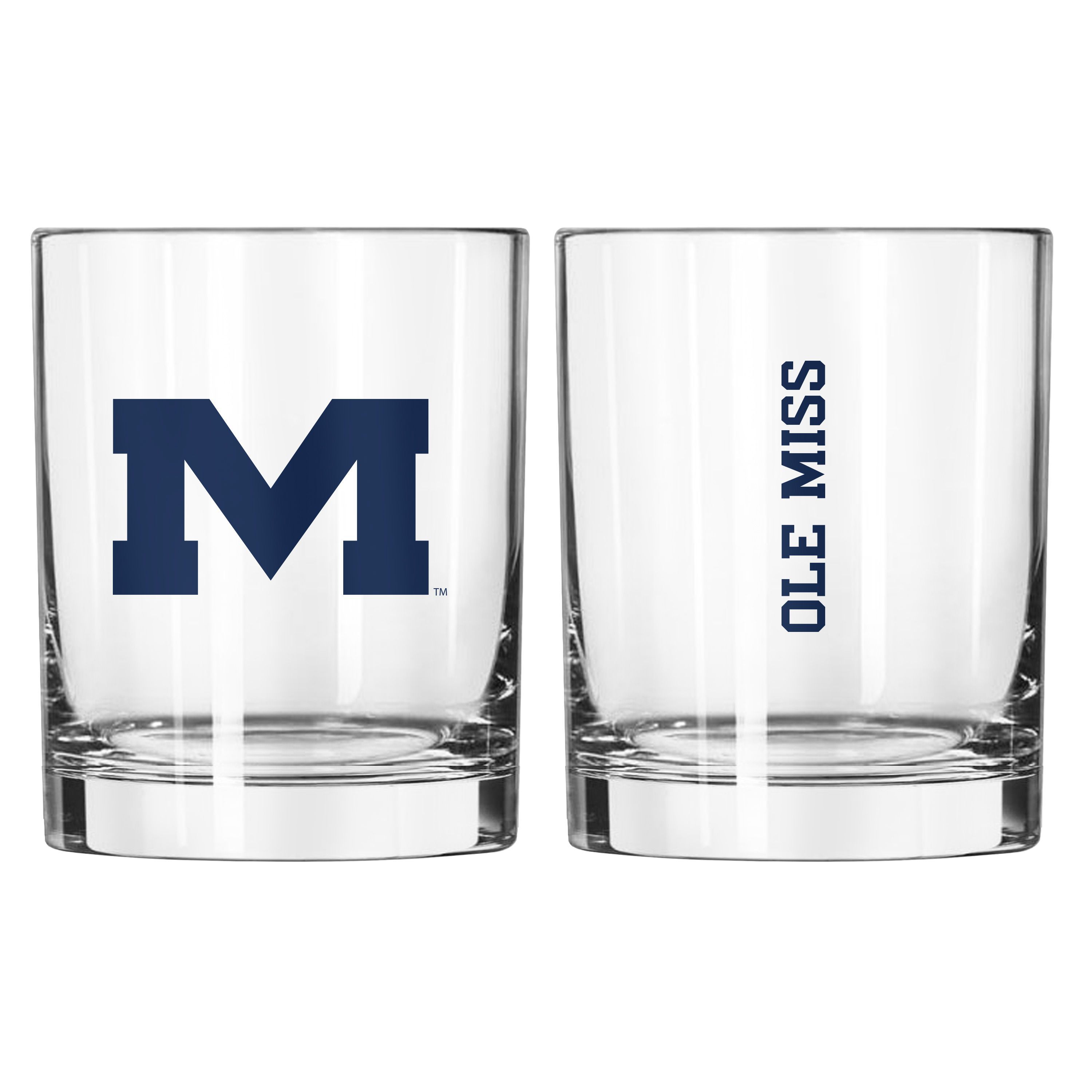 Ole Miss Rebels NCAA Ole Miss 14oz Gameday Rocks Glass