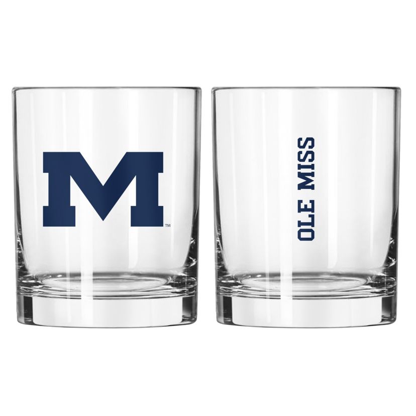 Ole Miss Rebels NCAA Ole Miss 14oz Gameday Rocks Glass