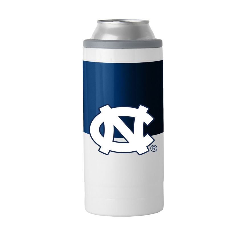 North Carolina Tar Heels NCAA North Carolina 12oz Colorblock Slim Can Coolie