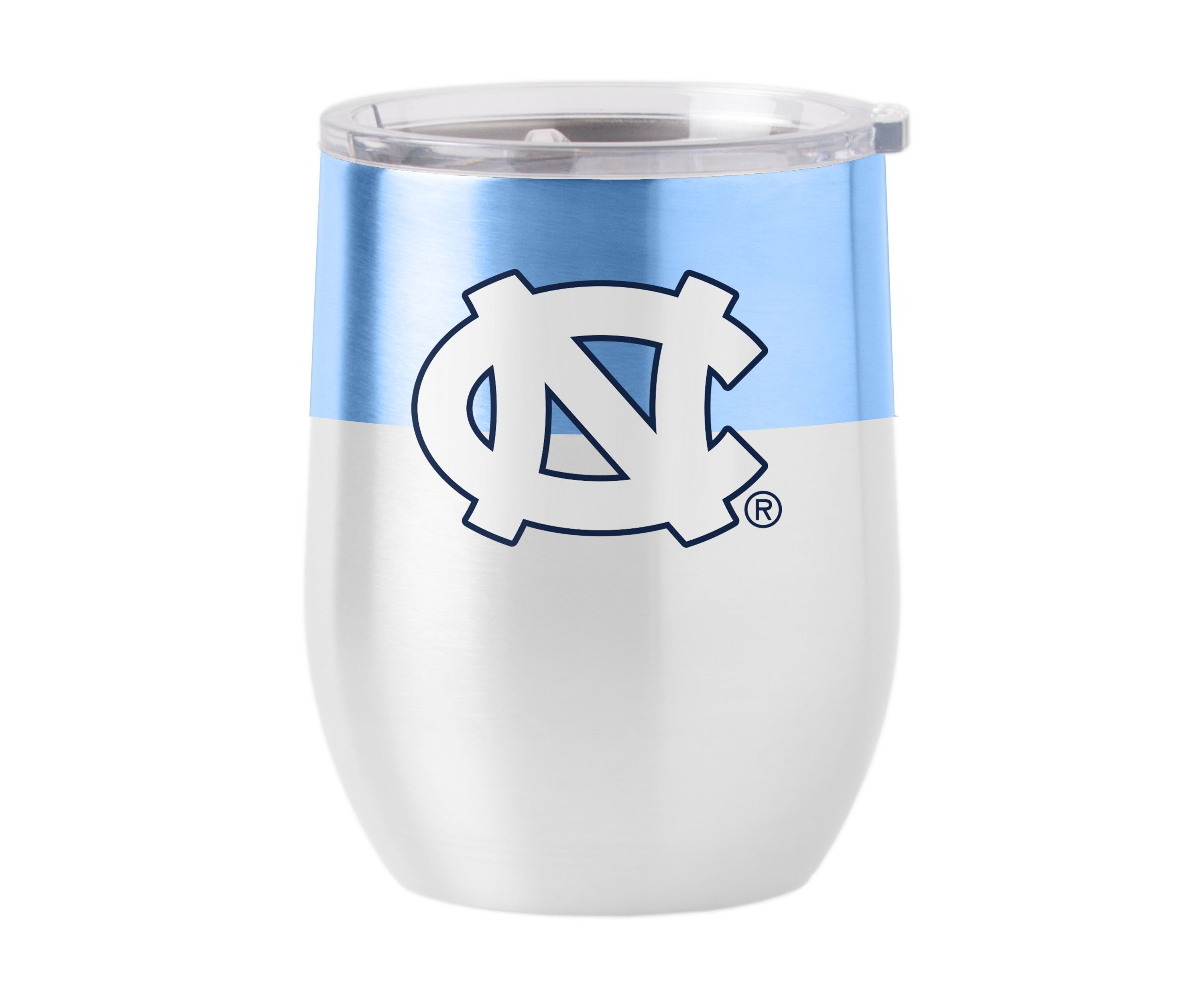 North Carolina Tar Heels NCAA North Carolina 16oz Colorblock Stainless Curved Beverage