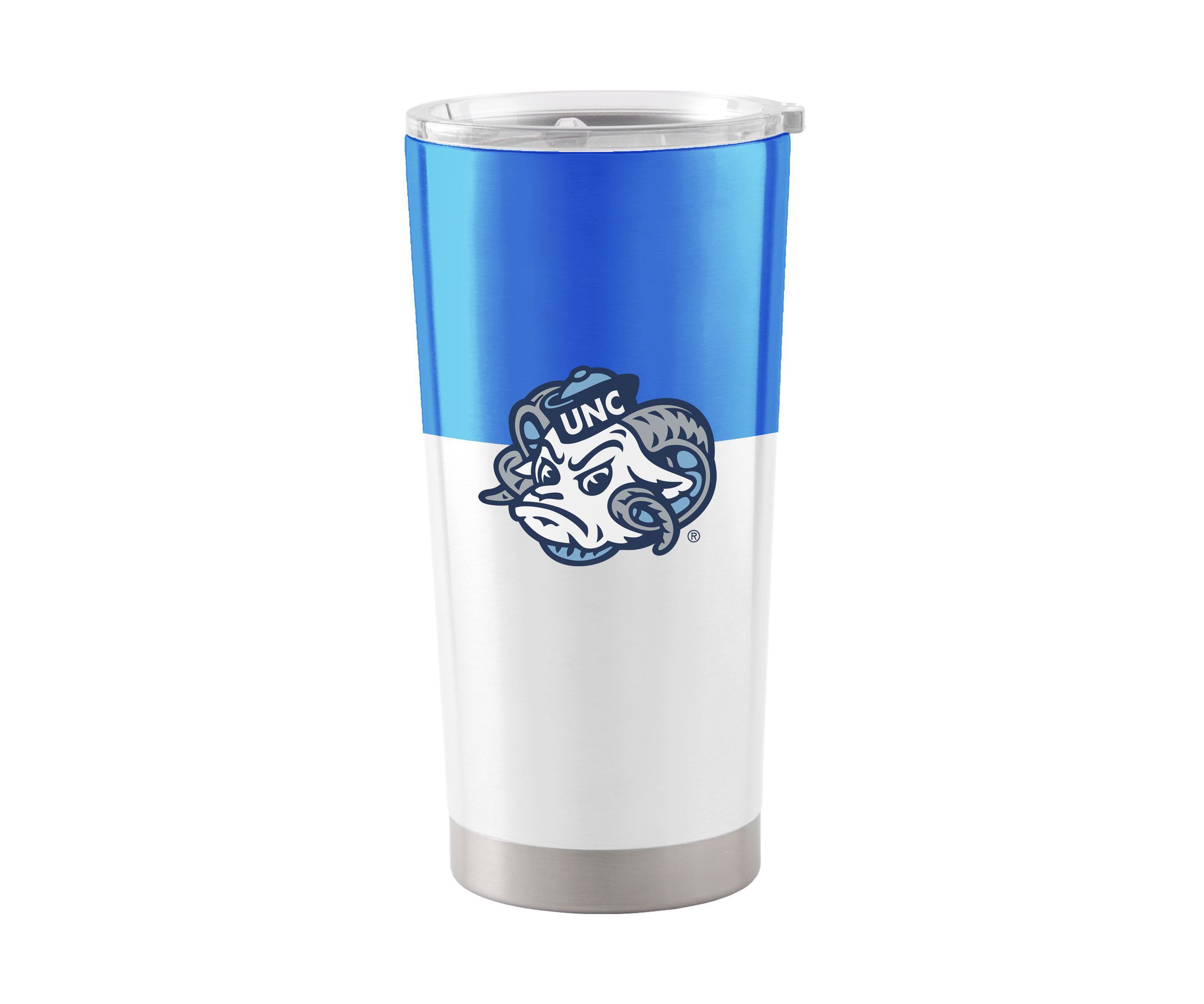 NCAA North Carolina Tar Heels 20oz. Colorblock Stainless Tumbler