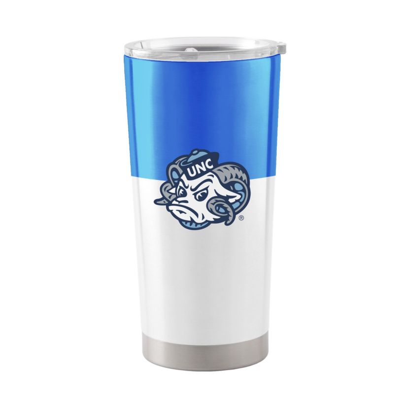 NCAA North Carolina Tar Heels 20oz. Colorblock Stainless Tumbler