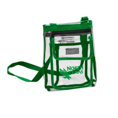 North Texas Mean Green NCAA North Texas Gameday Clear Crossbody