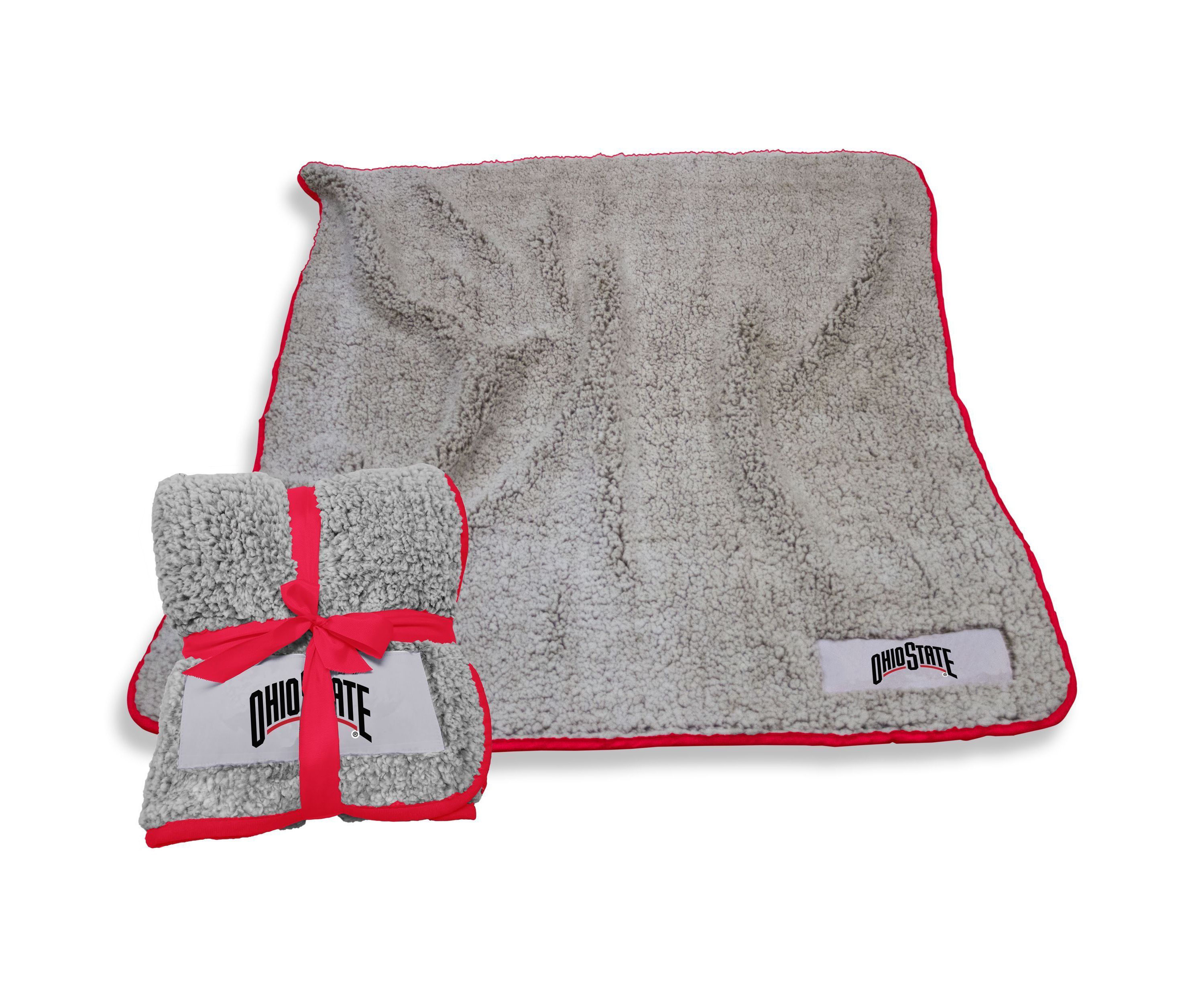 NCAA Ohio State Buckeyes 50" x 60" Frosty Fleece Team Blanket
