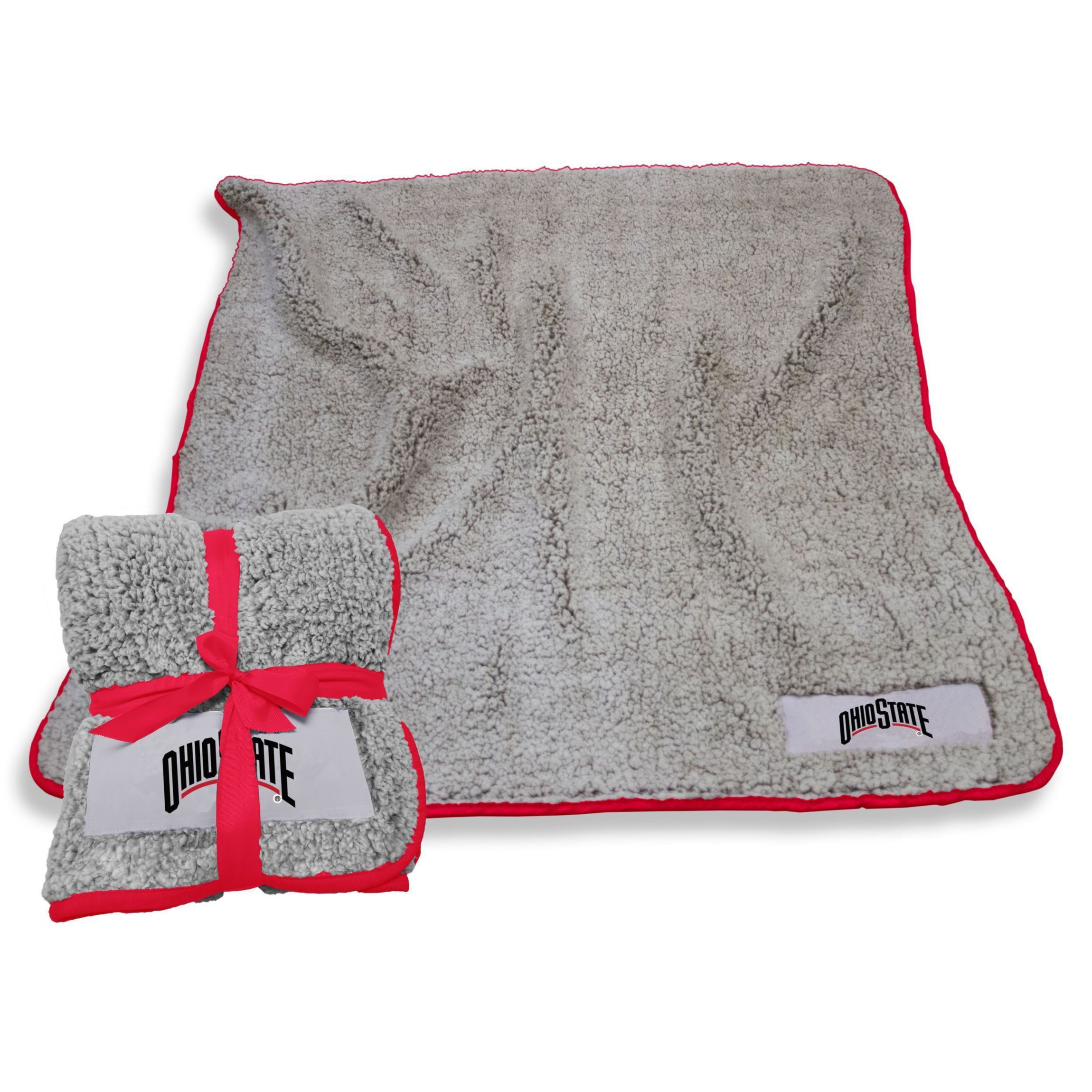 NCAA Ohio State Buckeyes 50" x 60" Frosty Fleece Team Blanket