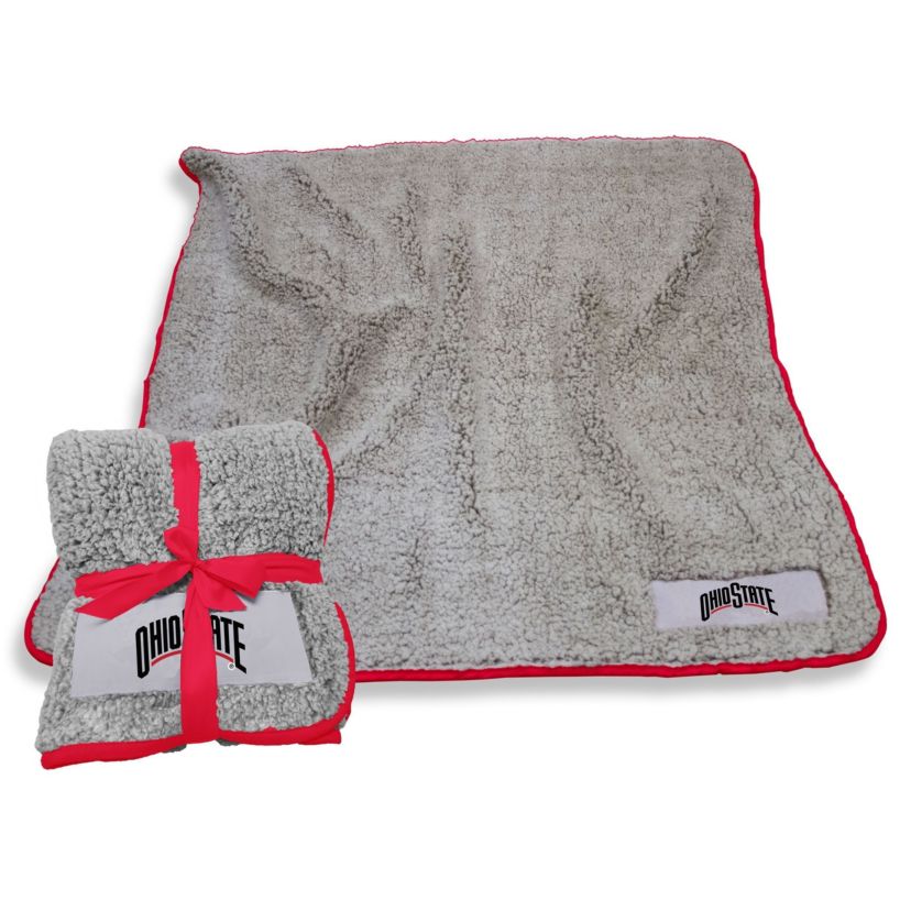 NCAA Ohio State Buckeyes 50" x 60" Frosty Fleece Team Blanket