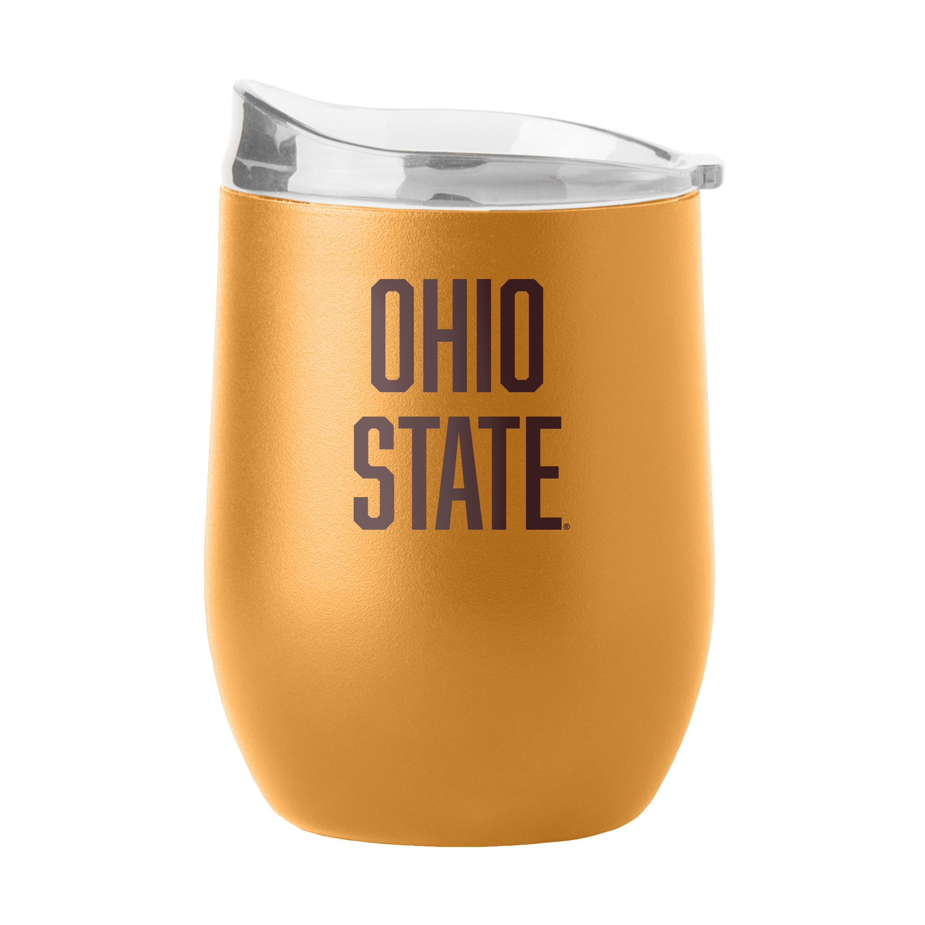Ohio State Buckeyes NCAA Ohio State 16oz Huddle Powder Coat Curved Beverage