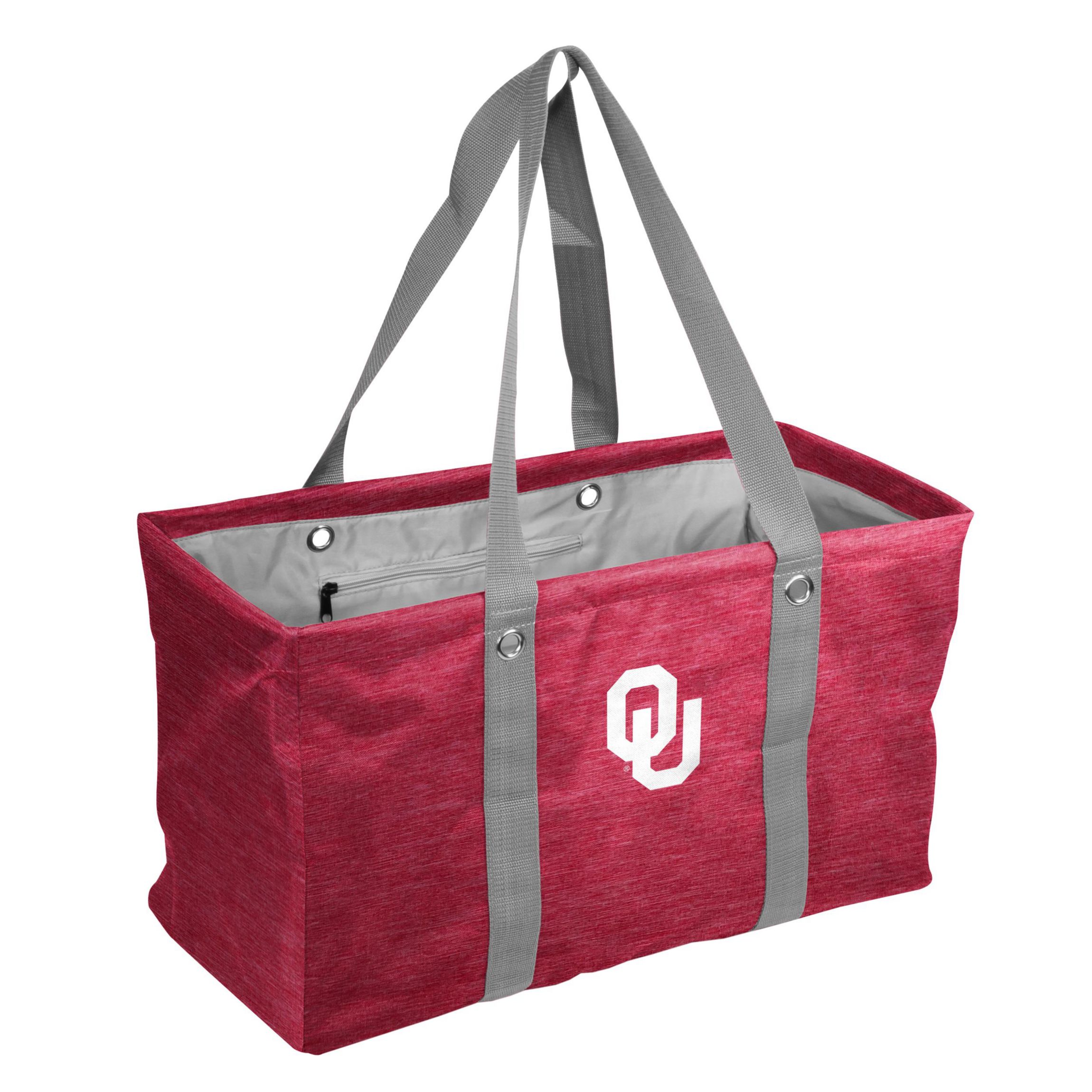Oklahoma Sooners NCAA Oklahoma Crosshatch Picnic Caddy