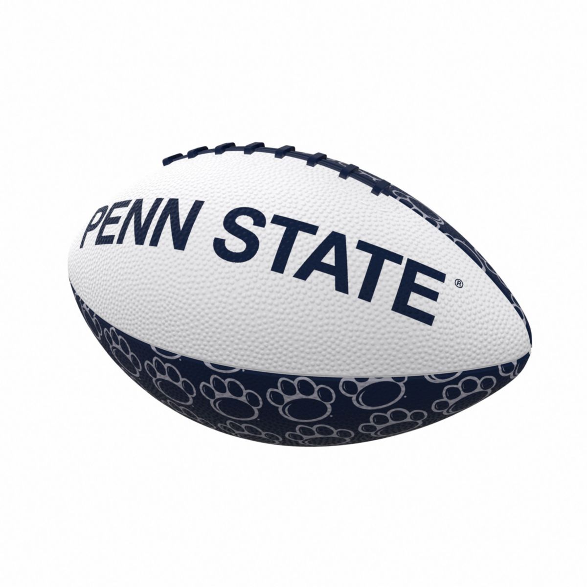 Penn State Nittany Lions NCAA Penn State Repeating Mini-Size Rubber Football