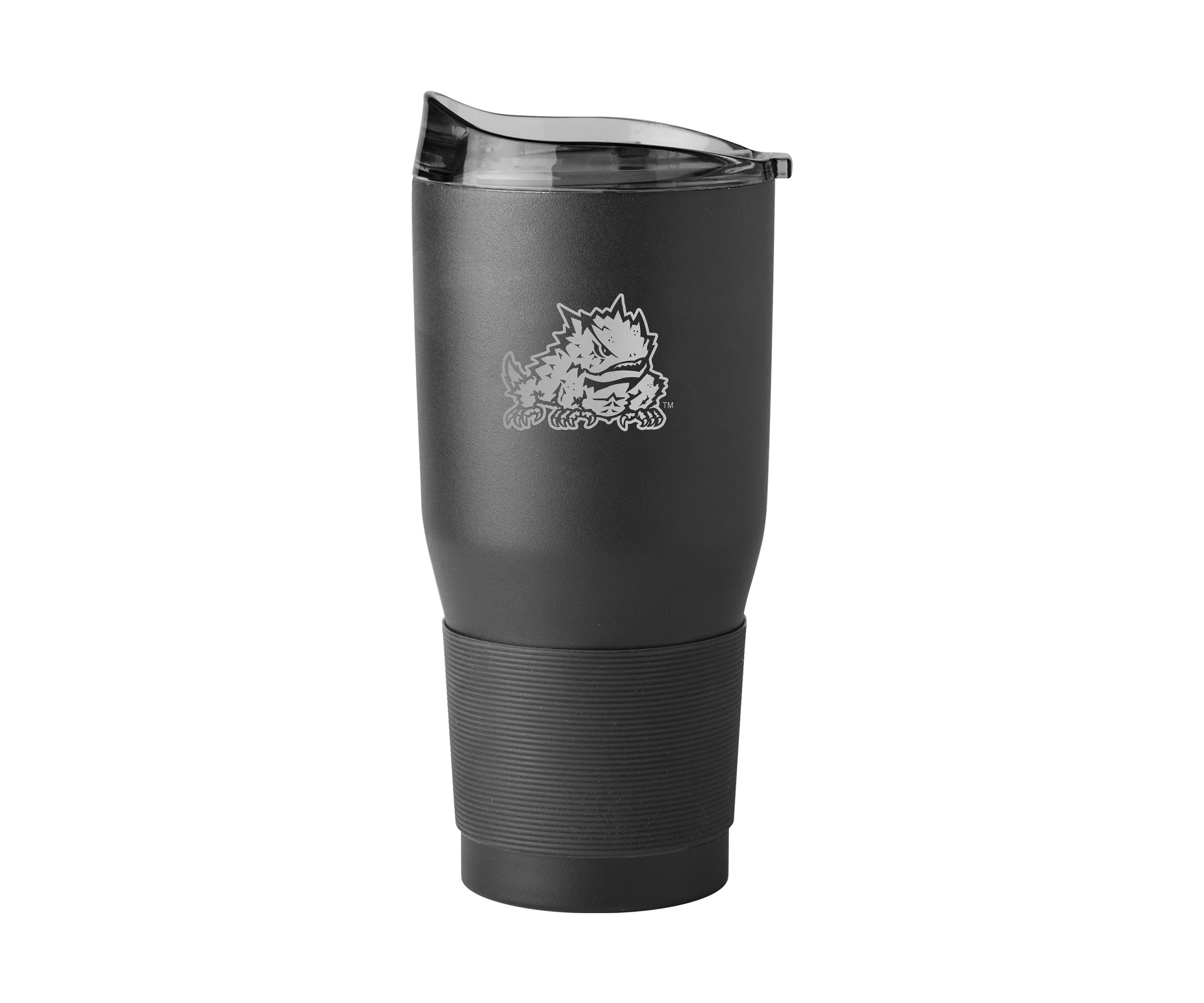 TCU Horned Frogs NCAA TCU 30oz Etch Powder Coat Tumbler