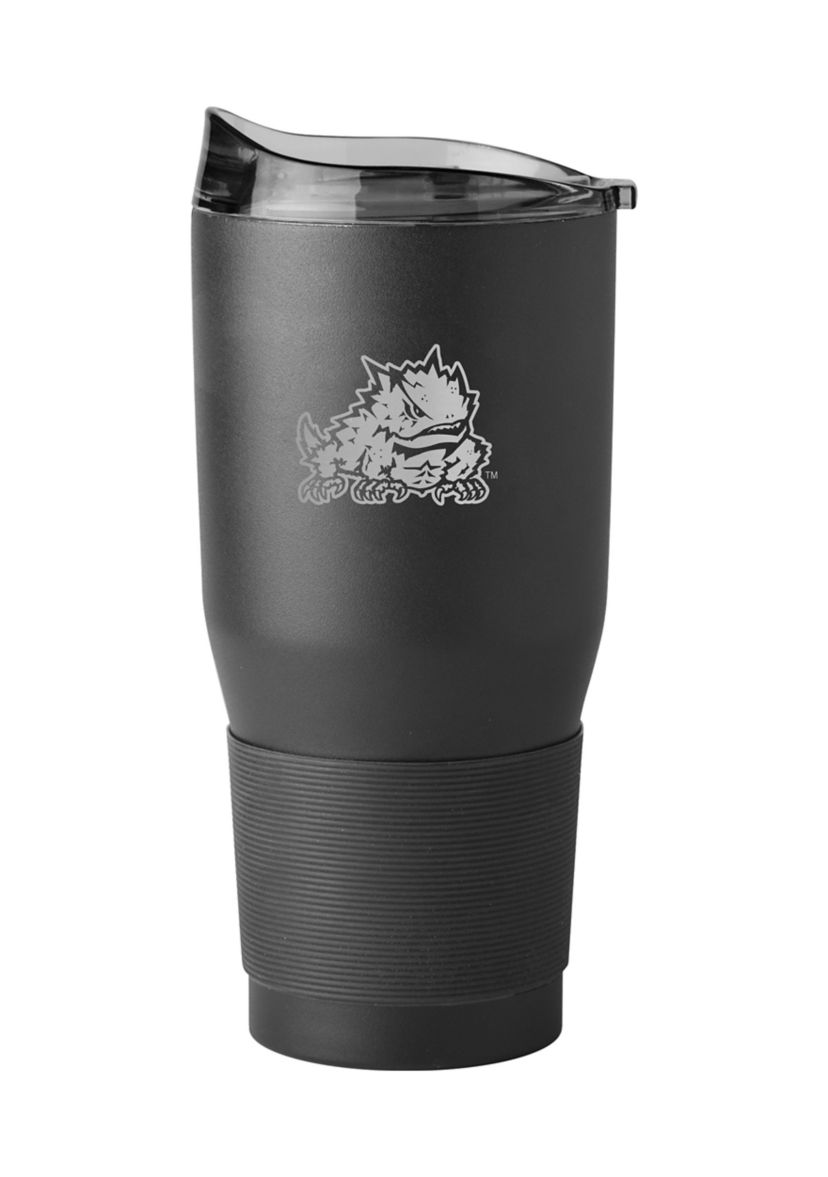 TCU Horned Frogs NCAA TCU 30oz Etch Powder Coat Tumbler