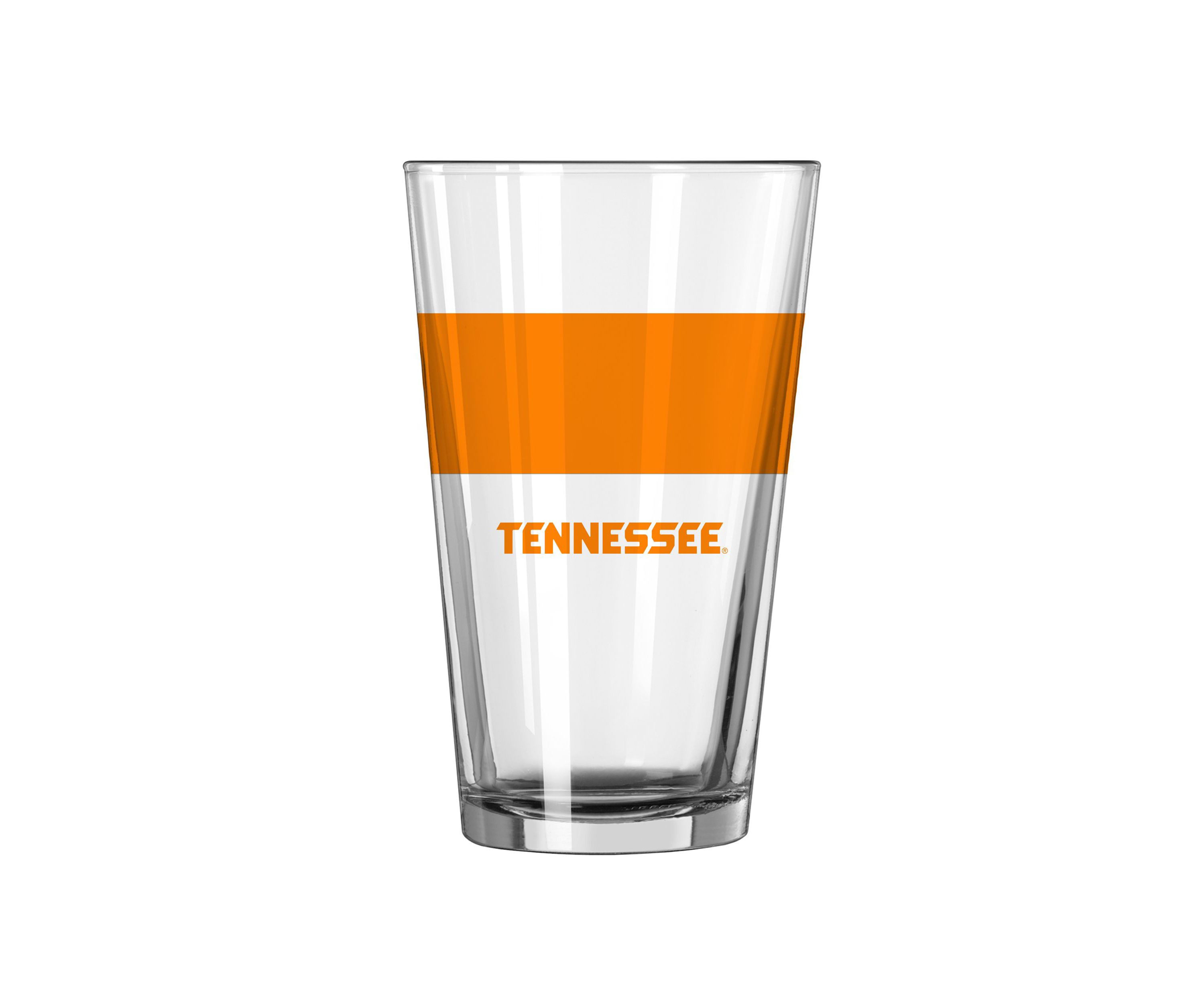 Tennessee Volunteers NCAA Tennessee 16oz Colorblock Pint Glass