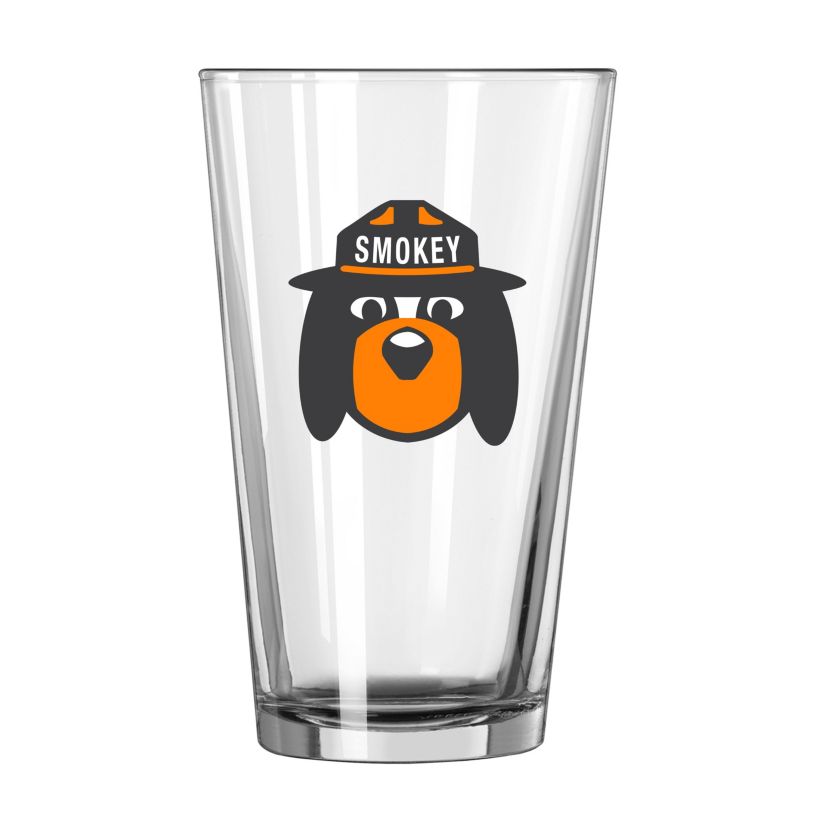 Tennessee Volunteers NCAA Tennessee Smokey 16oz Pint Glass