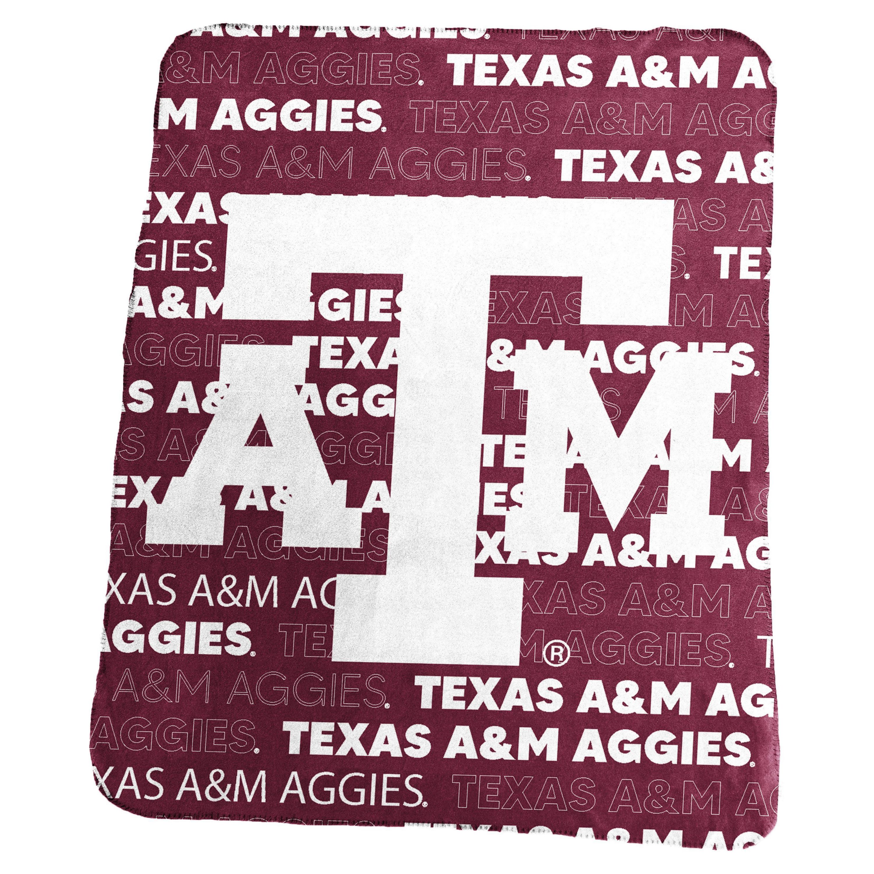 Logo Brands Texas A&M Aggies NCAA TX A&M Classic Throw | Belk