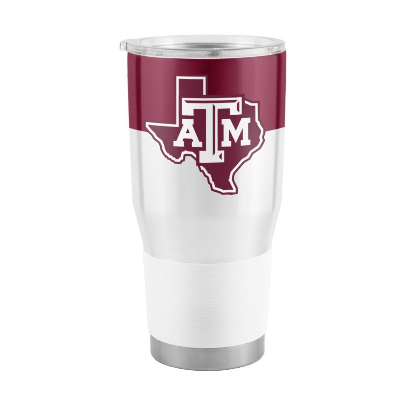 Texas A&M Aggies NCAA Texas A&M 30oz Colorblock Stainless Tumbler