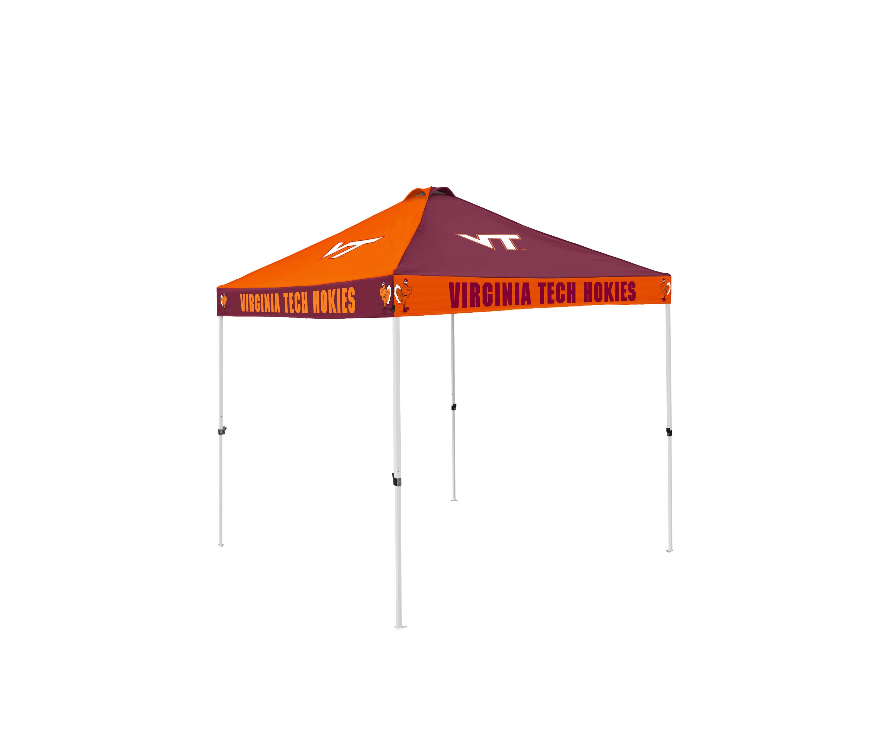 NCAA Virginia Tech Hokies 9 ft x 9 ft Checkerboard Tent