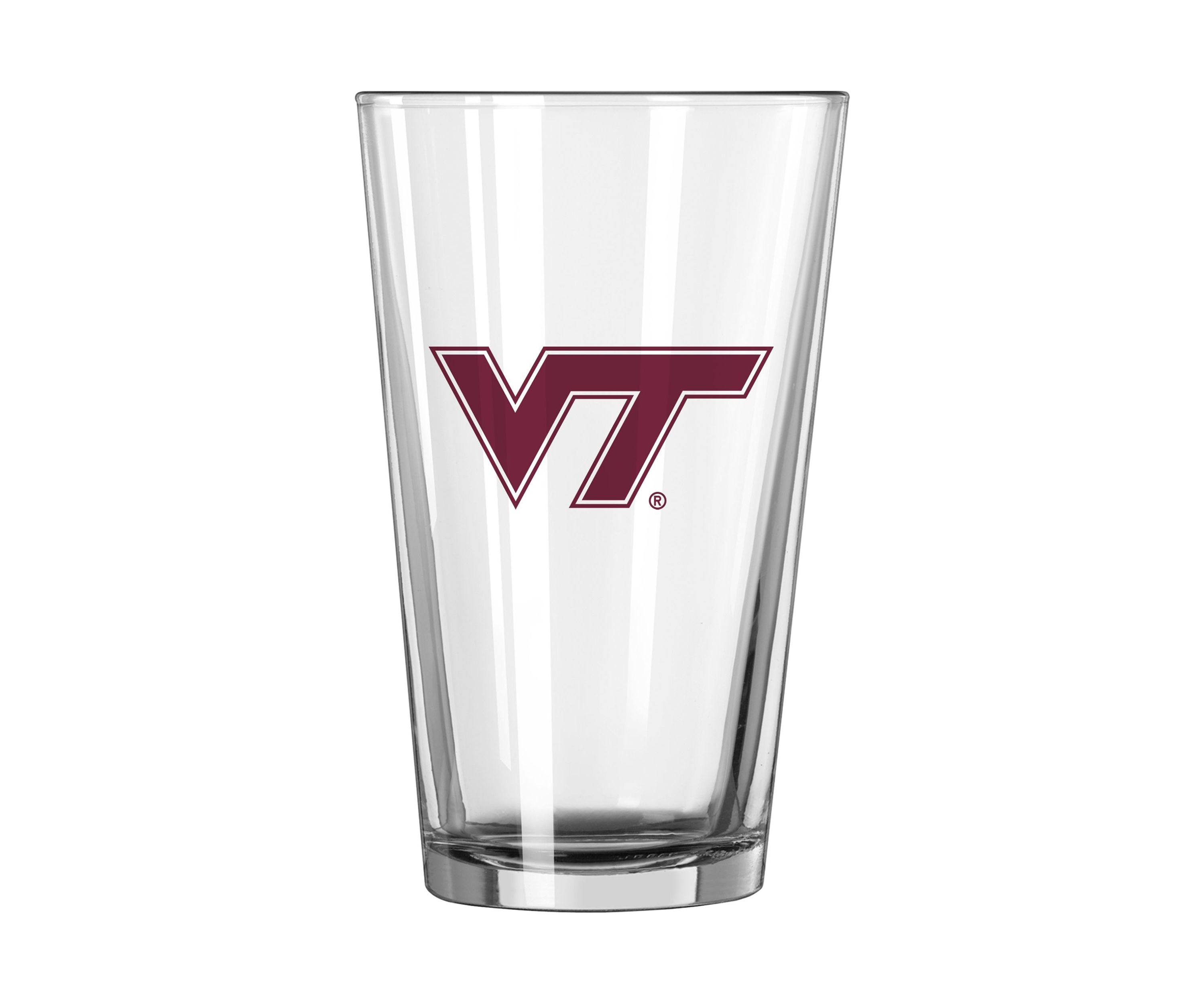Virginia Tech Hokies NCAA Virginia Tech Gameday 16 oz Pint Glass