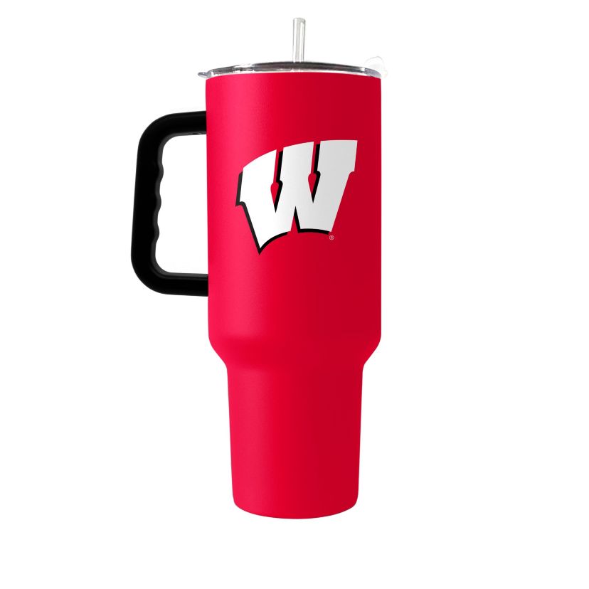Wisconsin Badgers NCAA Wisconsin 40oz Flipside Powder Coat Tumbler