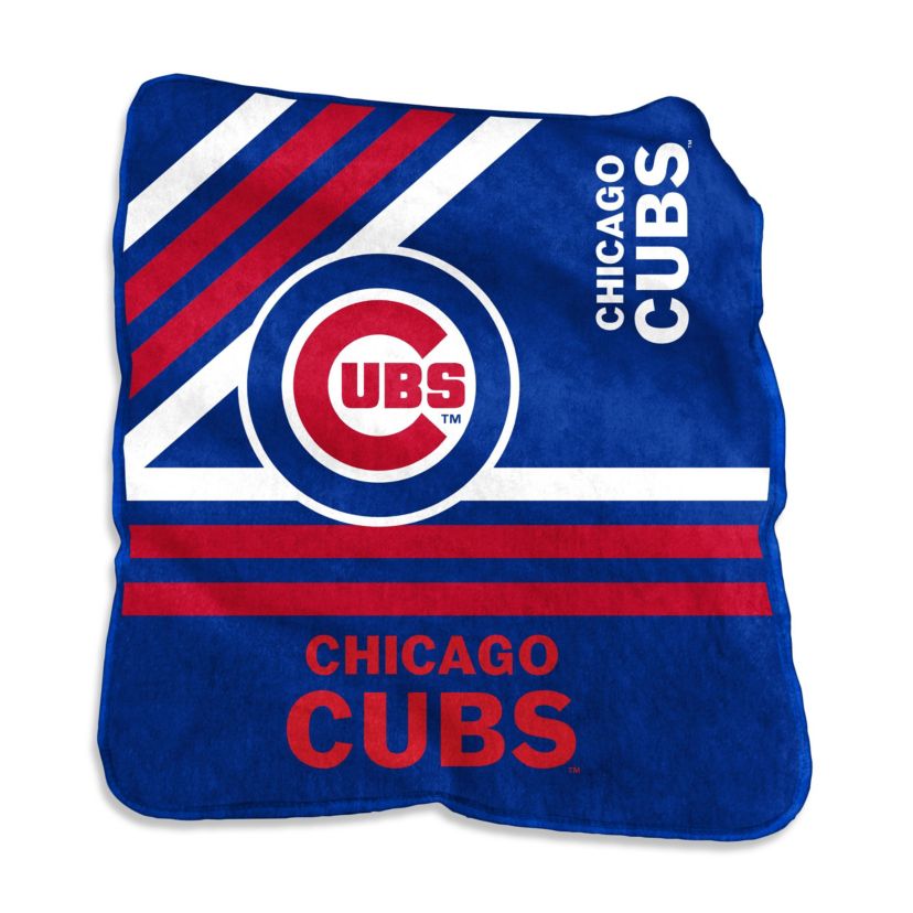 MLB Chicago Cubs 50 x 60 Plush Raschel Throw