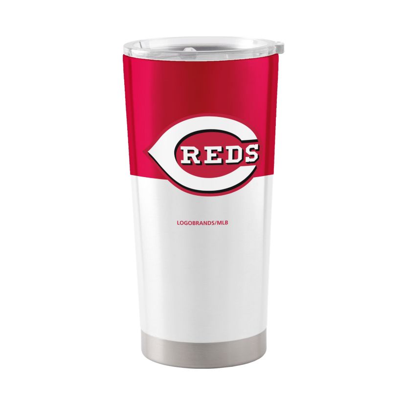 MLB Cincinnati Reds 20oz. Colorblock Stainless Tumbler
